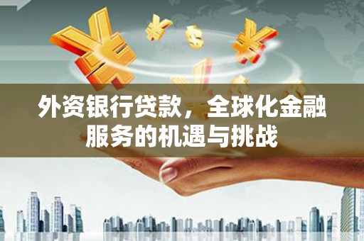 星子外资银行贷款，全球化金融服务的机遇与挑战