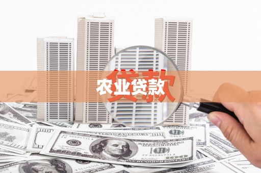 星子农业贷款