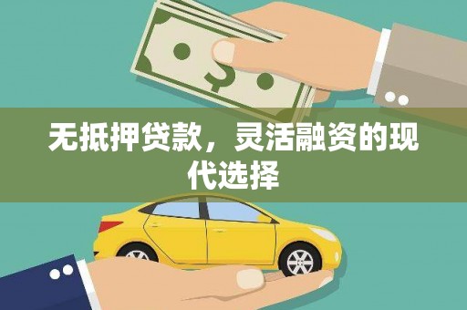 星子无抵押贷款，灵活融资的现代选择