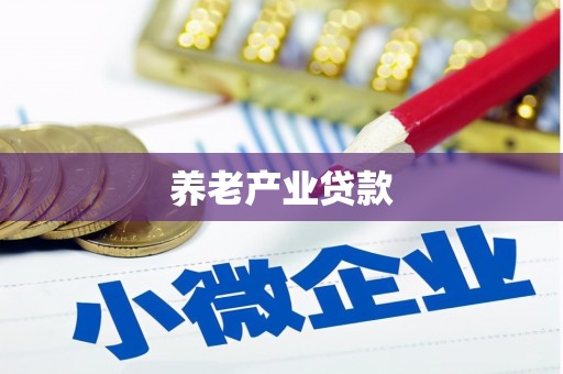 星子养老产业贷款