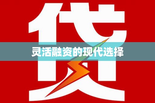 星子灵活融资的现代选择